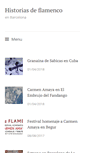 Mobile Screenshot of historiasdeflamenco.com
